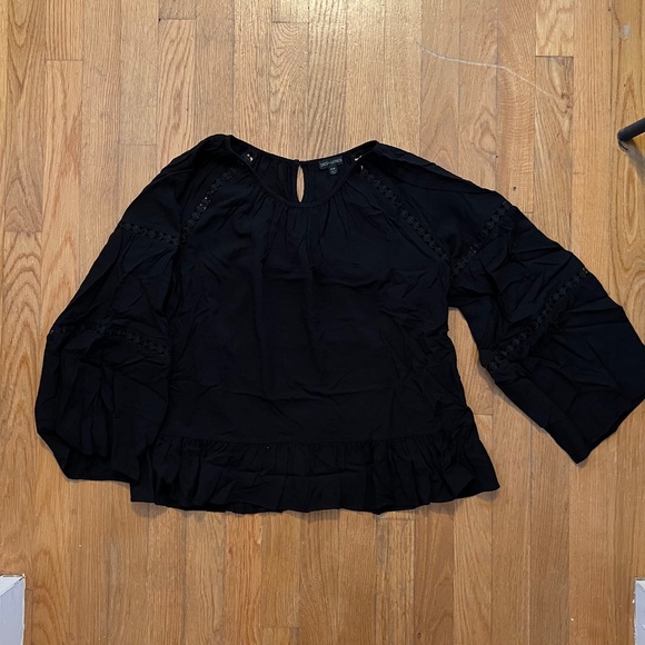 Coco + Carmen Black Lace Detailed Top - Picture 1 of 3